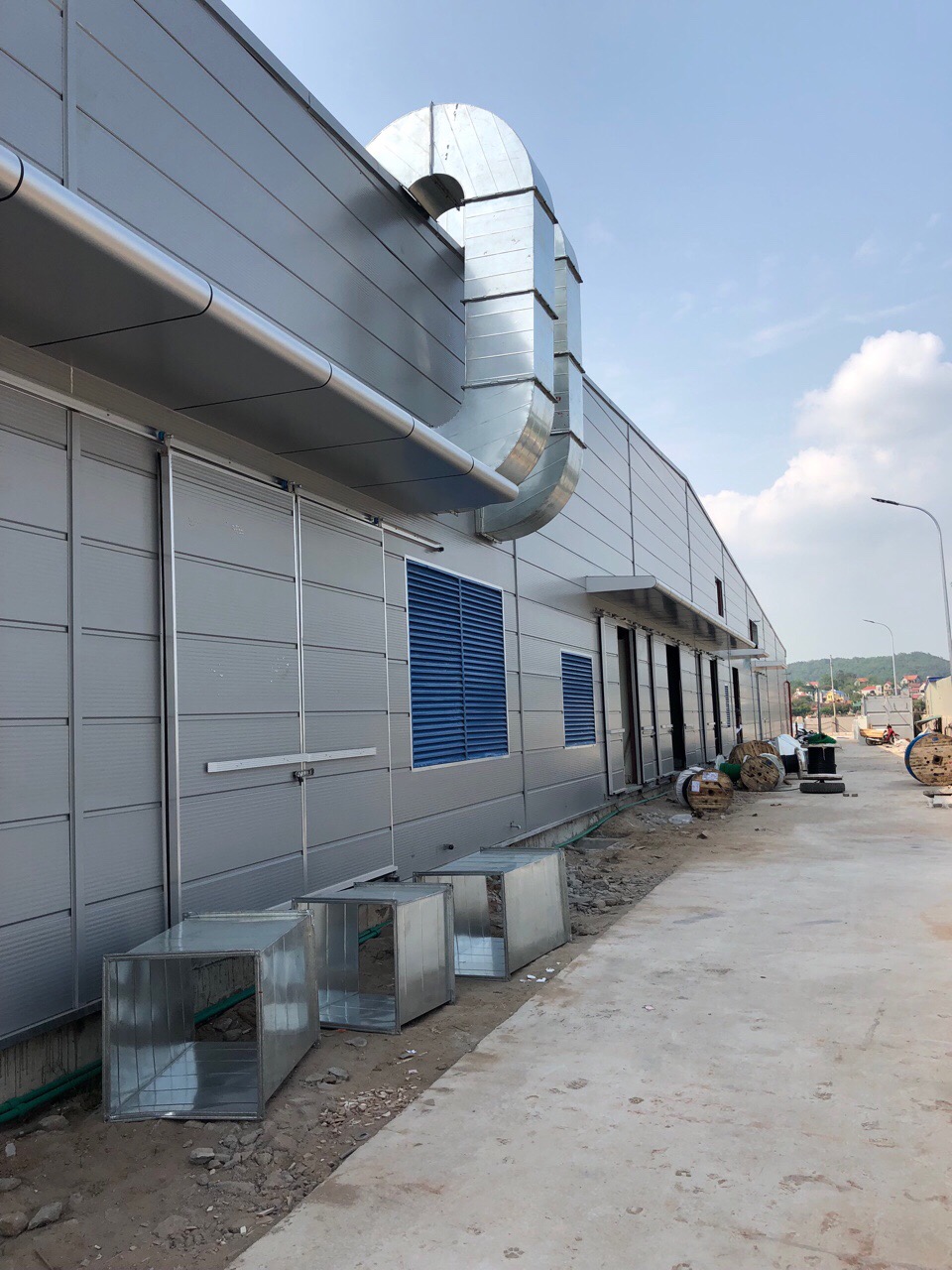 Construction office and factory in Jin Myung Hitech company